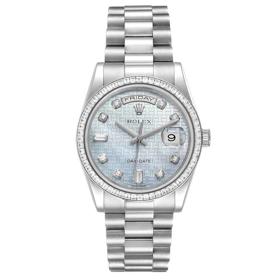 Buy Rolex President White Gold 118399 | SwissWatchExpo