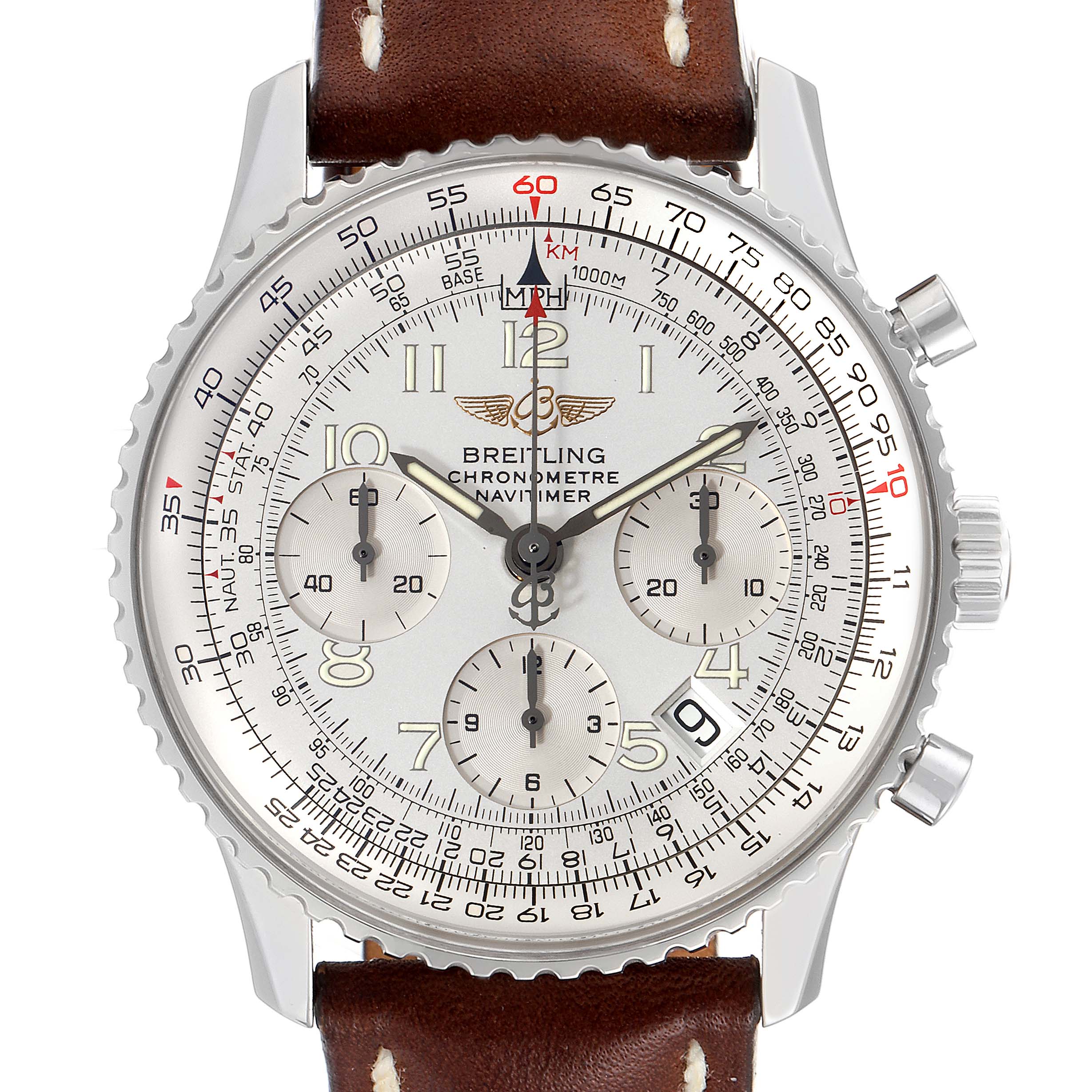 Breitling Navitimer A23322用SSブレースレット Breitling Navitimer ref A23322 DR00728 - Dux Watches