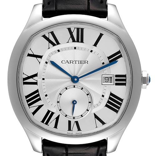 Photo of Cartier Drive de Cartier Silver Dial Steel Mens Watch WSNM0004 Box Papers