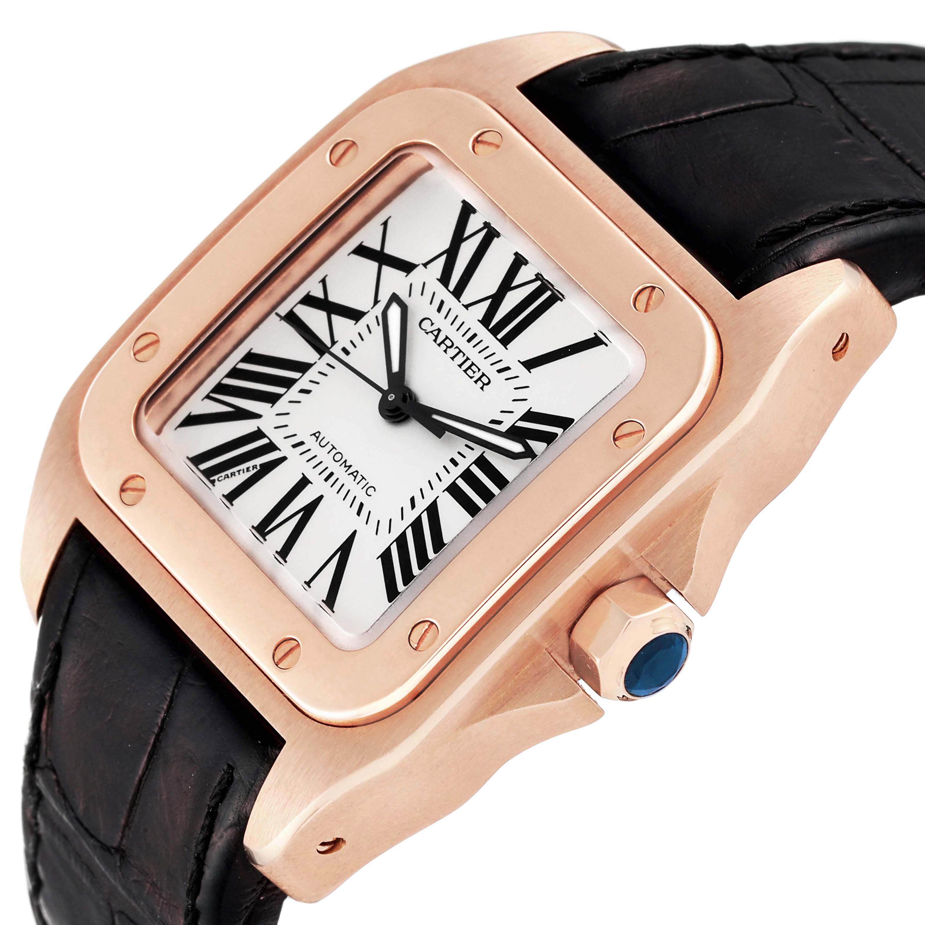 Cartier Santos Rose Gold W20108Y1 | Stock 45072 | SwissWatchExpo