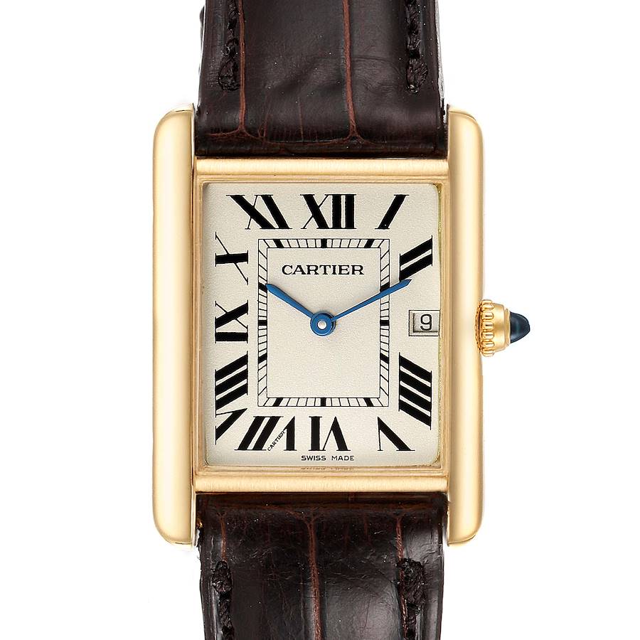 Used Cartier Tank Louis W1529756 Gold
