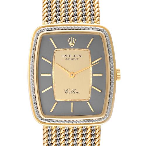 Photo of Rolex Cellini 18k Yellow White Gold Champagne Dial Unisex Watch 4340