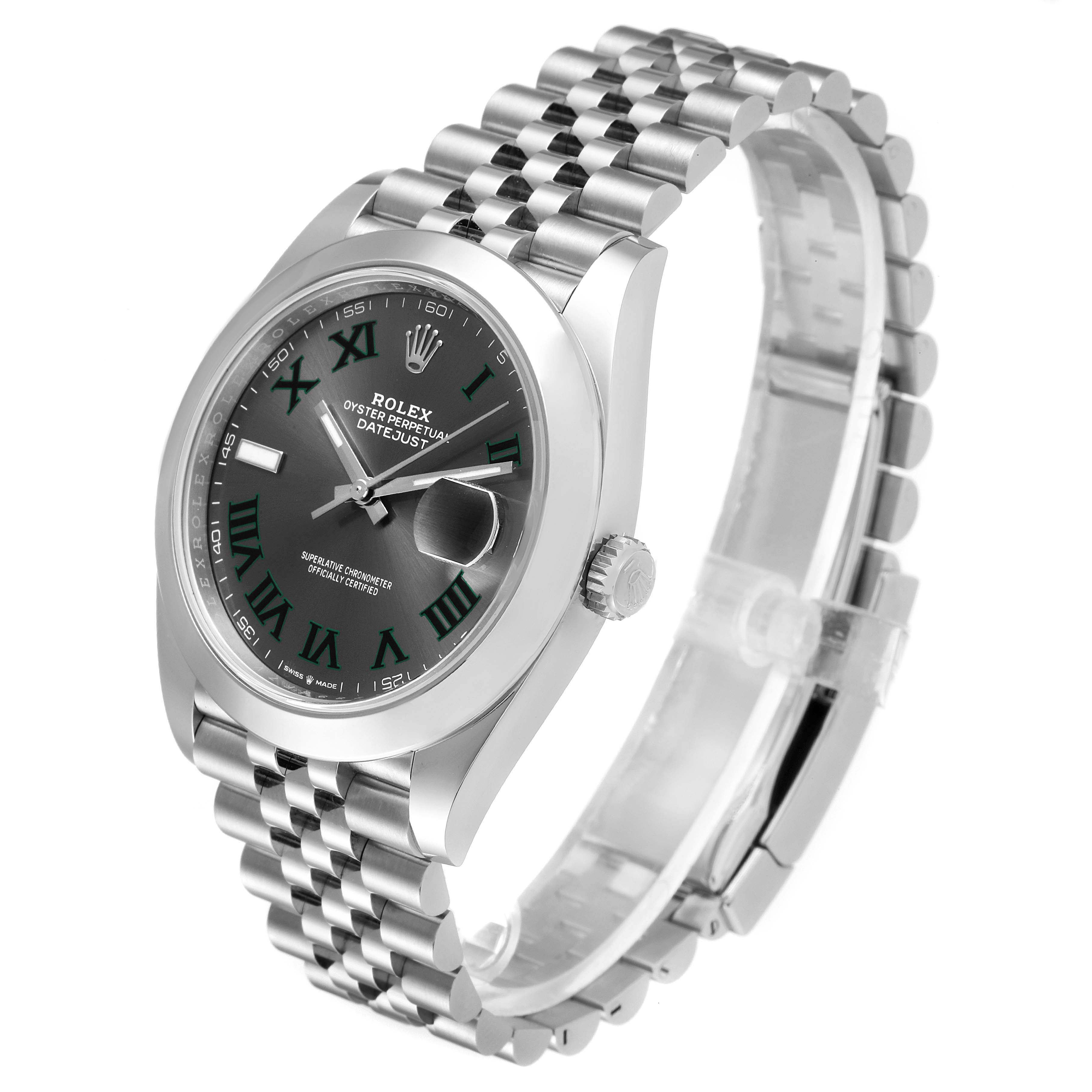 datejust 41 green