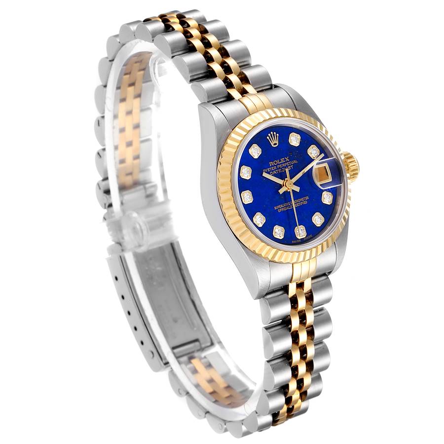 rolex datejust lapis dial