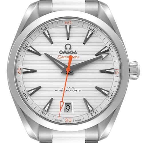 Photo of Omega Seamaster Aqua Terra Orange Hand Watch 220.10.41.21.02.001 Box Card