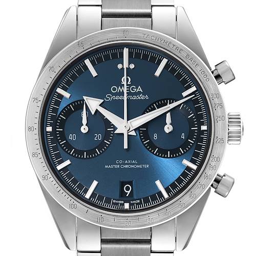 Photo of Omega Speedmaster 57 Broad Arrow Steel Mens Watch 332.10.41.51.03.001 Box Card