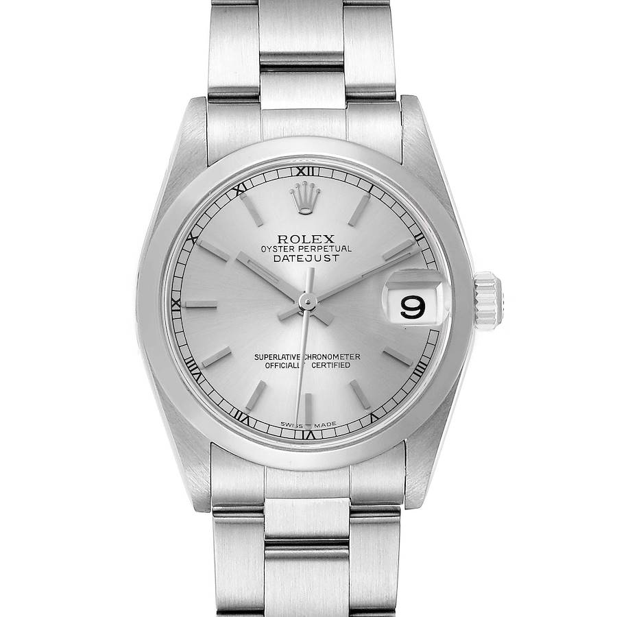 Rolex Datejust 31 Midsize Silver Dial Steel Ladies Watch 78240 Box Papers SwissWatchExpo