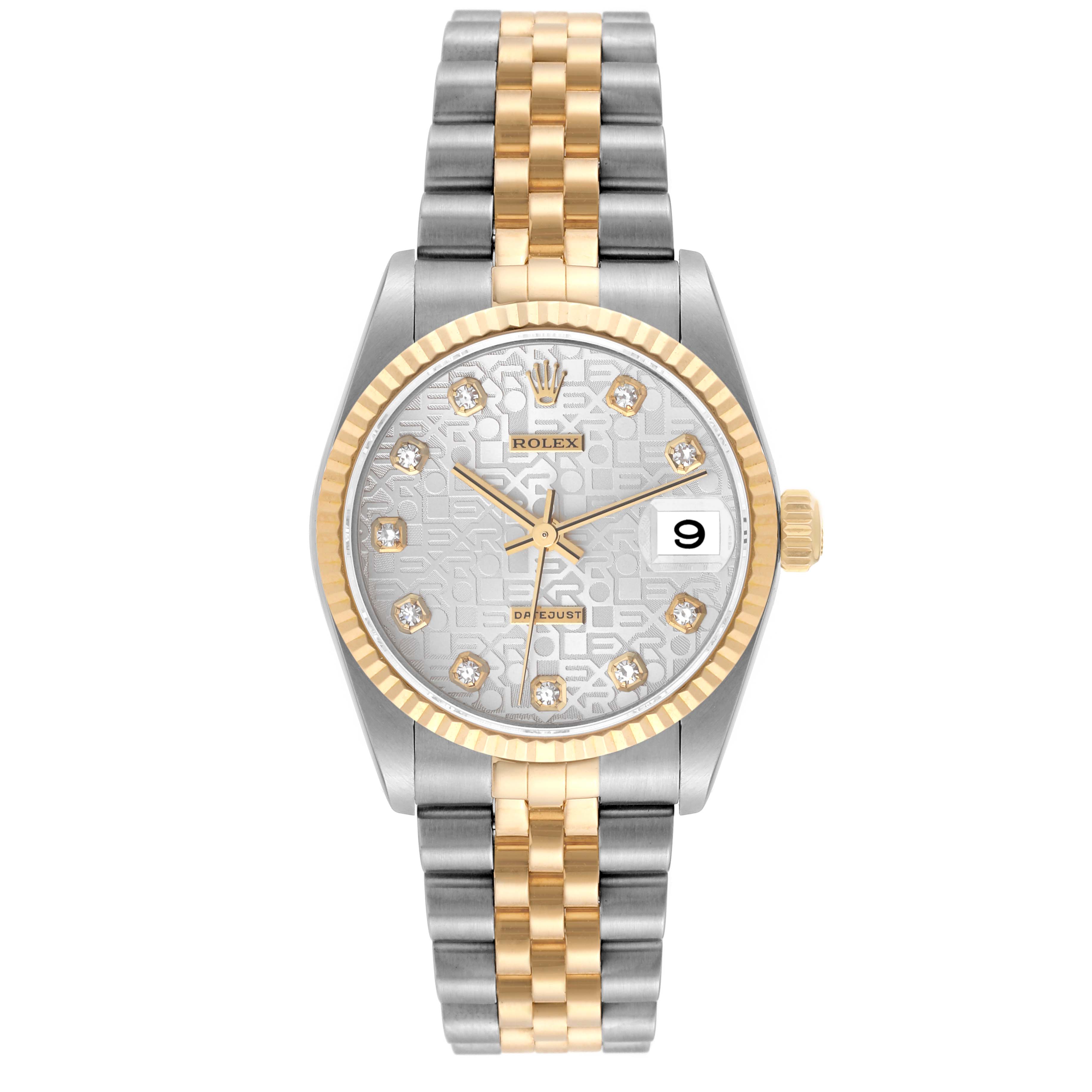 【内祝い】 tone) (two Gold and Steel Mid-Size Rolex 78273 63286 Stock | 時計