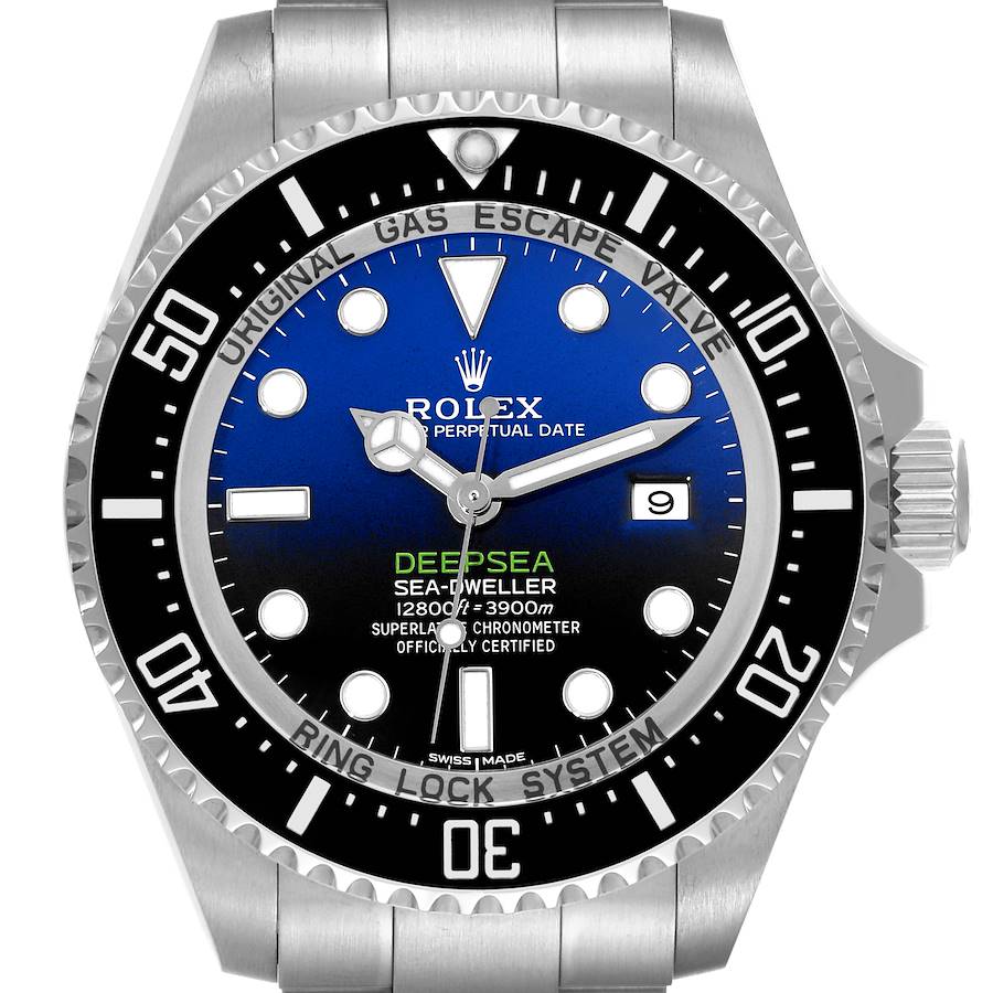 Rolex Seadweller Deepsea Cameron D-Blue Steel Mens Watch 116660 Box Card SwissWatchExpo