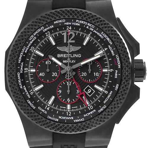 Photo of Breitling Bentley GMT Light Body Midnight Carbon LE Mens Watch VB0432