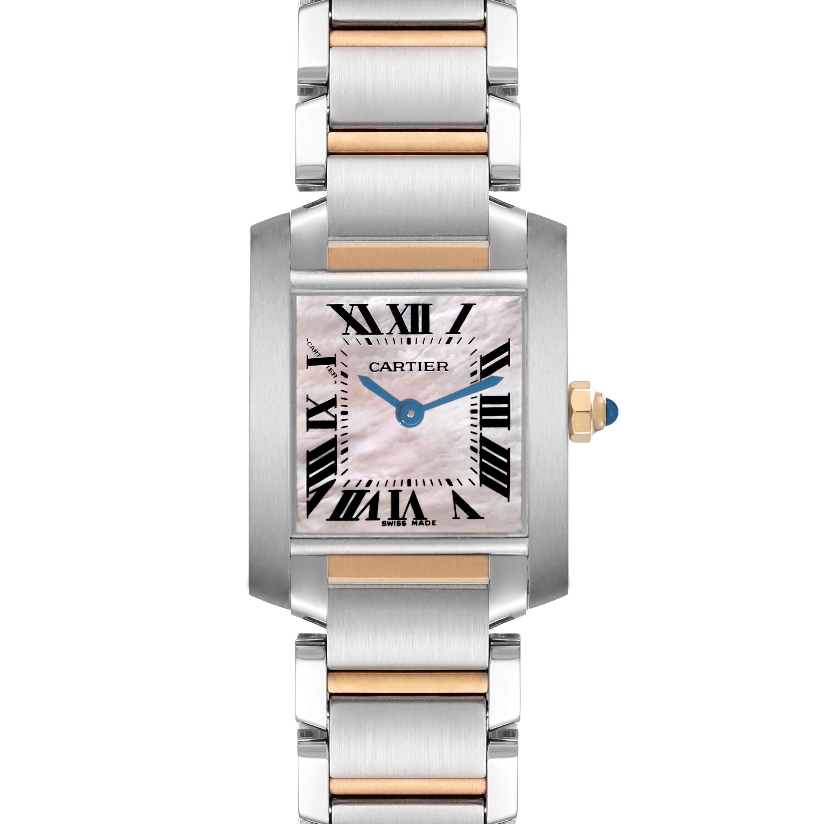 Cartier Tank Francaise Steel and Gold (two tone) W51027Q4