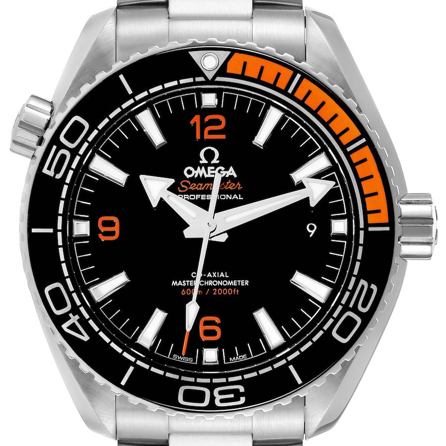 *NOT FOR SALE* Omega Planet Ocean Black Orange Bezel Watch 215.30.44.21.01.002 Box Card (Partial Payment) SwissWatchExpo