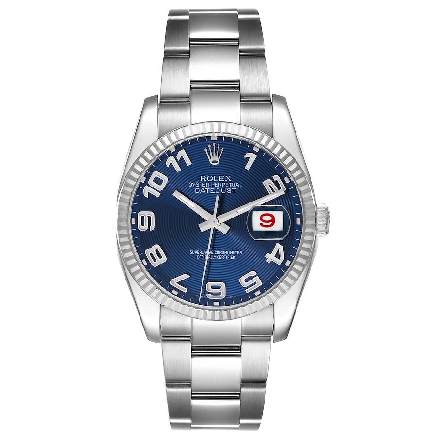Rolex Datejust Stainless Steel 116234 Stock 54336 SwissWatchExpo
