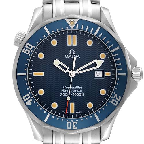 Photo of Omega Seamaster Diver James Bond Blue Dial Steel Mens Watch 2541.80.00