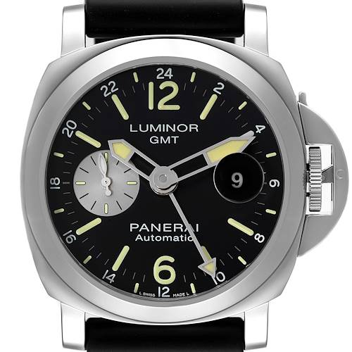 Photo of Panerai Luminor GMT 44 Automatic Steel Mens Watch PAM01088 Box Papers