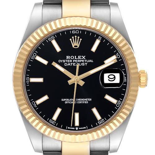 Photo of NOT FOR SALE Rolex Datejust 41 Steel Yellow Gold Black Dial Mens Watch 126333 PARTIAL PAYMENT