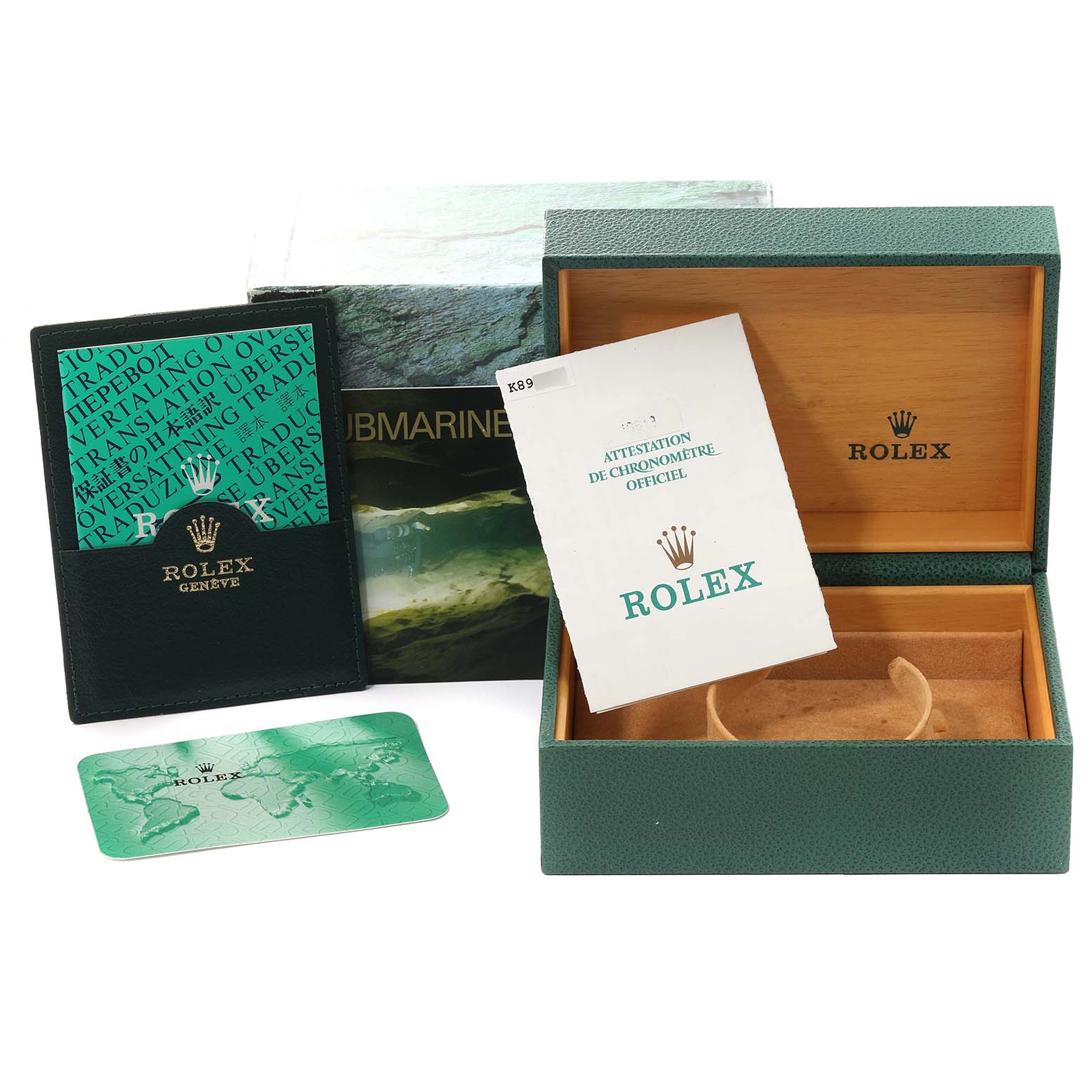 Rolex Submariner 16613 Silver and Gold Oyster Bracelet with