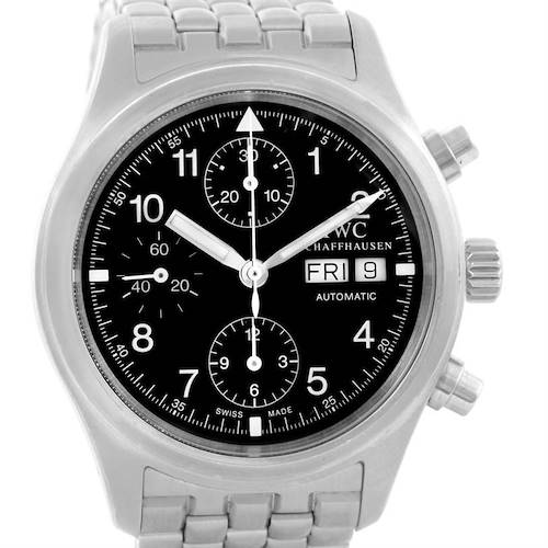 Photo of IWC Pilot FliegerChronograph Day Date Automatic Watch IW370607