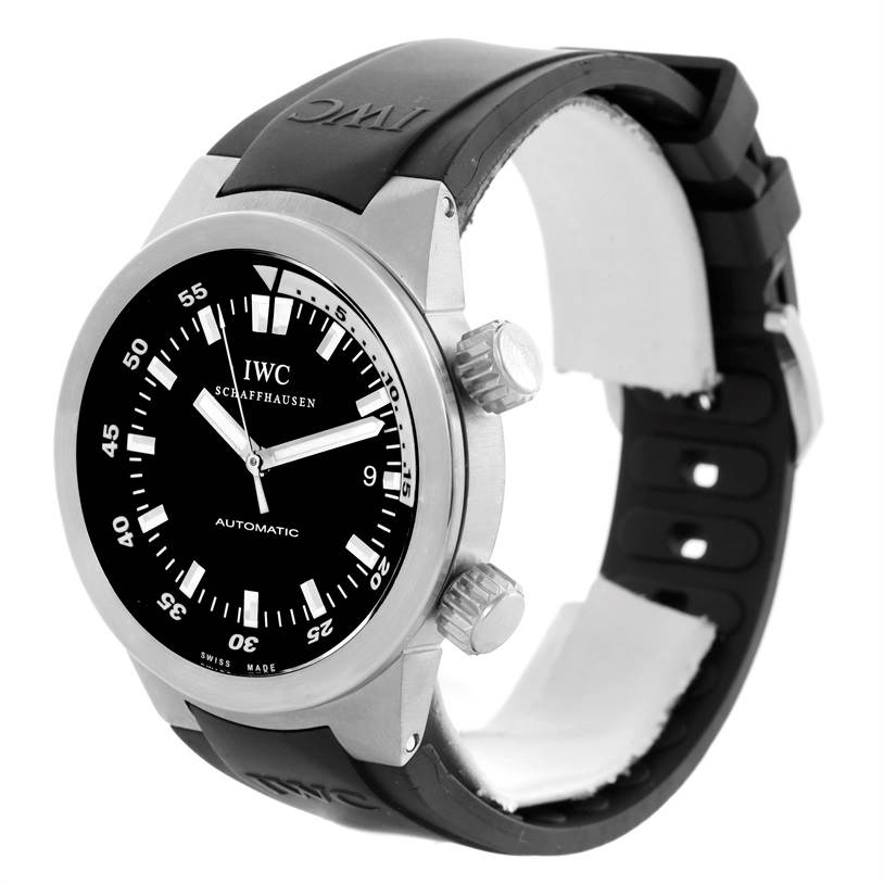 iwc rubber strap for aquatimer