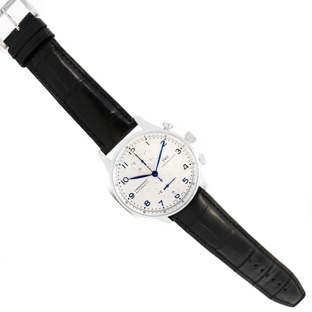 IWC Portuguese Chrono Automatic Steel Mens Watch IW371417 | SwissWatchExpo