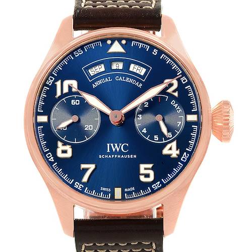 Photo of IWC Le Petit Prince Annual Calendar LE 250 Watch IW502701 Box Papers