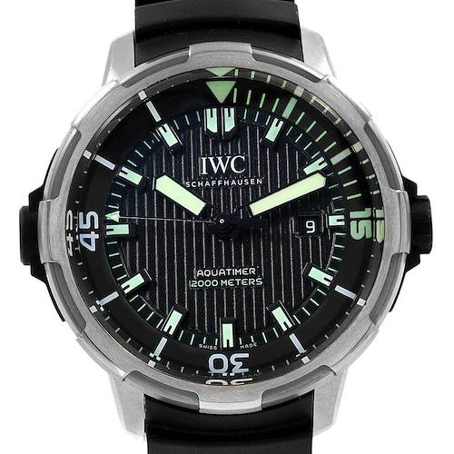 Photo of IWC Aquatimer Automatic 2000 Titanium Mens Watch IW358002 Unworn