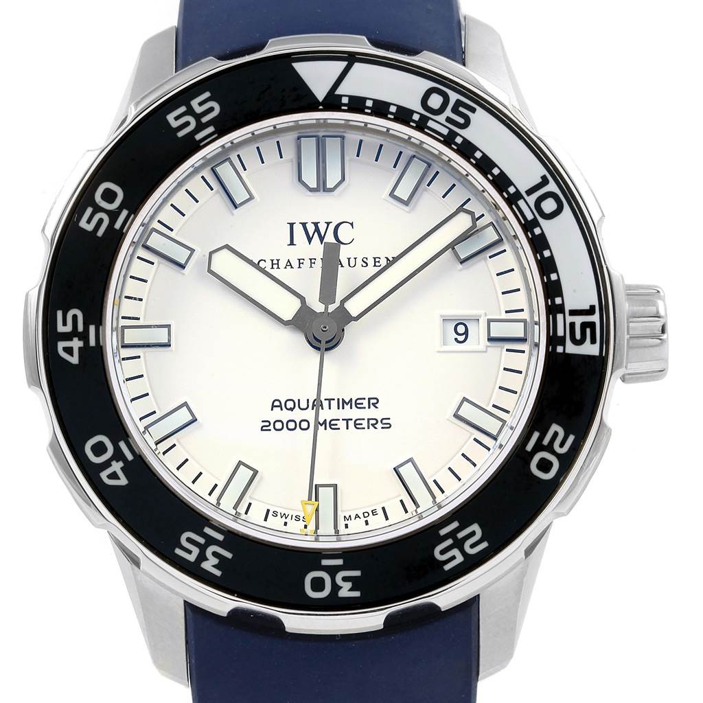 iwc rubber strap for aquatimer
