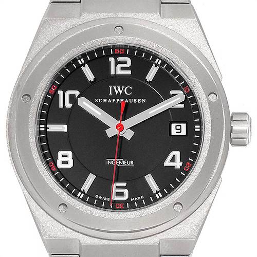Photo of IWC Ingenieur AMG Titanium Black Dial Automatic Mens Watch IW322702