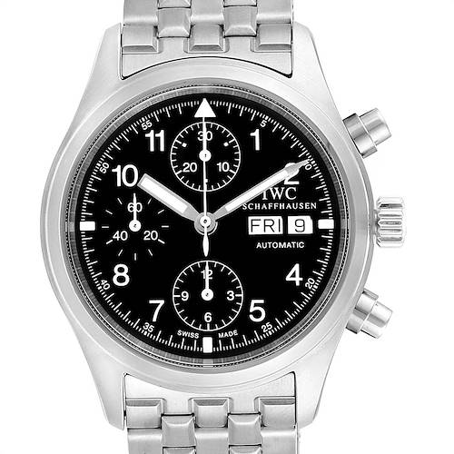 Photo of IWC Pilot Flieger Chronograph Day Date Automatic Mens Watch IW370603