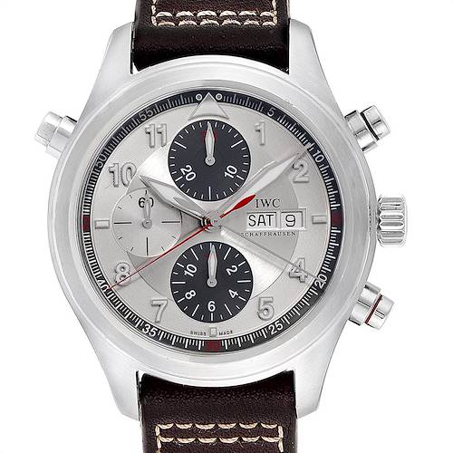 Photo of IWC Spitfire Double Chronograph Rattrapante Automatic Watch IW371806