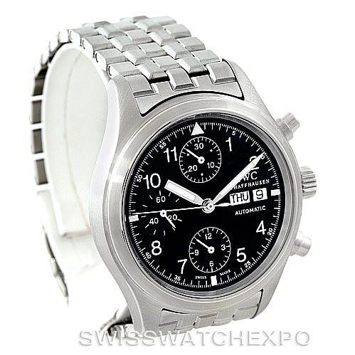 IWC Pilot Chronograph Day Date Automatic Watch IW370607 SwissWatchExpo