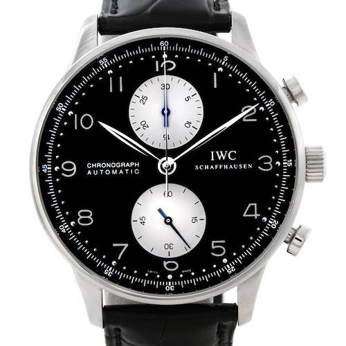 Photo of IWC Portuguese Chrono Automatic Steel Mens Watch IW371404