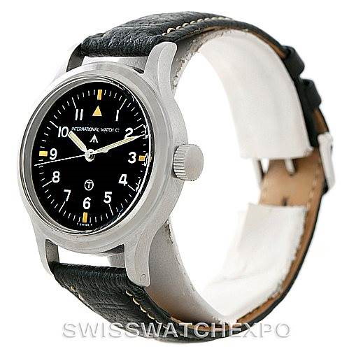 IWC Pilot's Mark XI Military Classic Steel Watch SwissWatchExpo