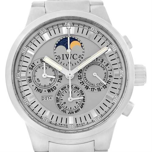 Photo of IWC GST Perpetual Calendar Moonphase Mens Watch IW375607