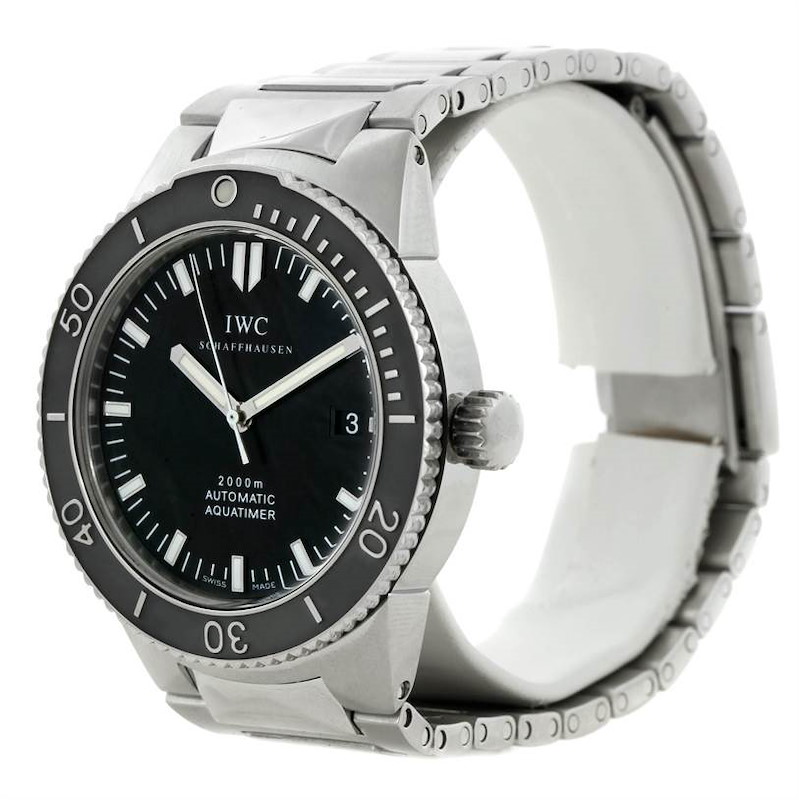 IWC Aquatimer GST Automatic Stainless Steel Watch IW353602 SwissWatchExpo