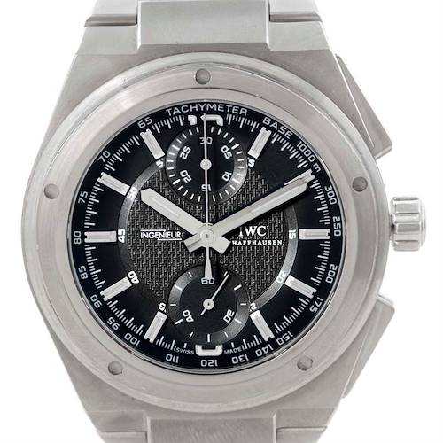 Photo of IWC Ingenieur Automatic Chronograph Black Dial Mens Watch IW372501