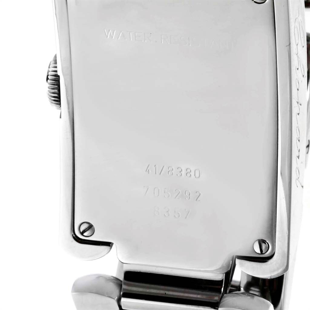 This image shows the back side of the Chopard 41-8380 Women's Stainless Steel Blue Dial 41-8380 Women's Stainless Steel Blue Dial La Strada Stainless Steel Women's Watch model 41-8380.