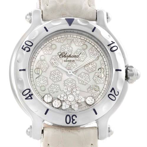 Photo of Chopard Happy Sport Snowflake Floating Diamond Watch 278949-3001