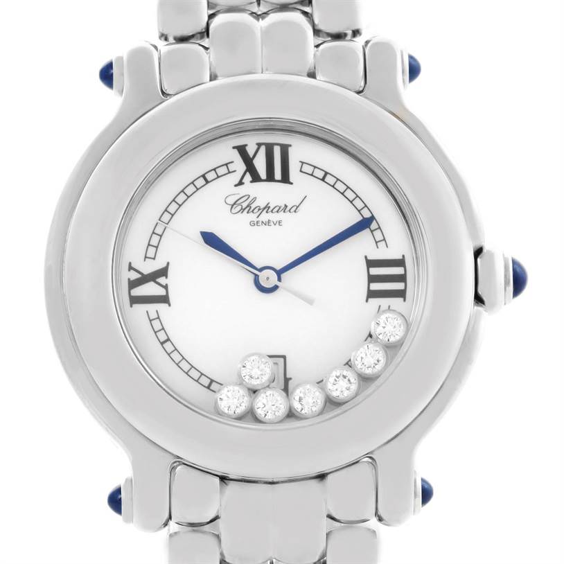 chopard floating diamond watch