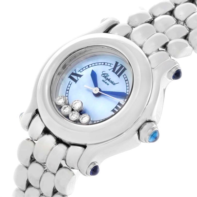 chopard floating diamond watch