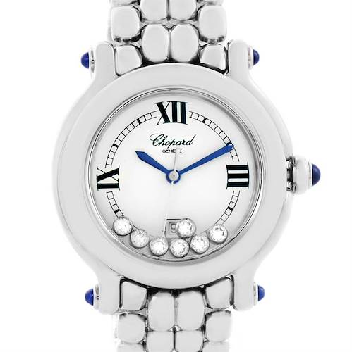 Photo of Chopard Happy Sport White Dial Floating Diamond Watch 278236-3005