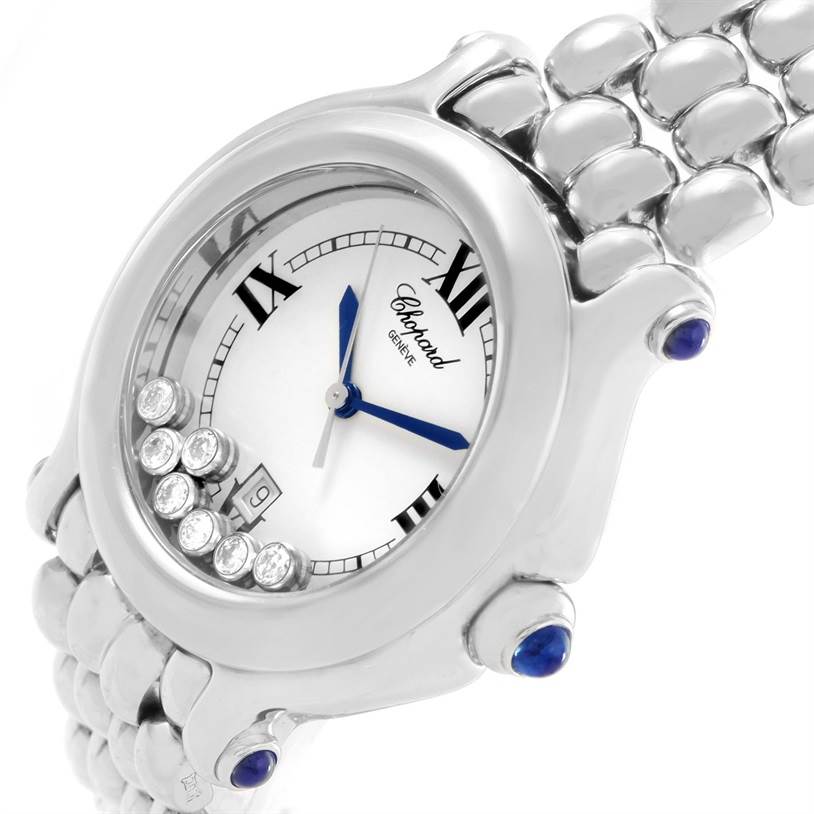 chopard floating diamond watch