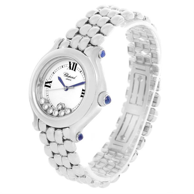 Chopard Happy Sport Floating Diamond Stainless Steel Watch 278236