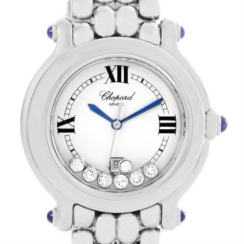 Photo of Chopard Happy Sport Floating Diamond Stainless Steel Watch 278236-3005