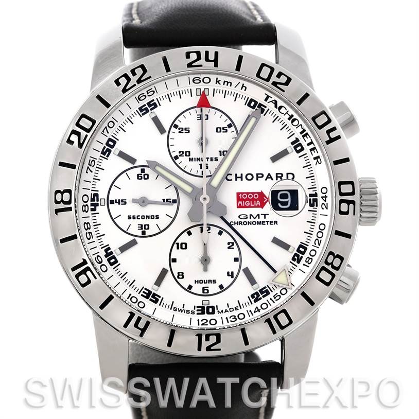 Chopard Mille Miglia GMT Mens Watch 168992 3003 NOS SwissWatchExpo