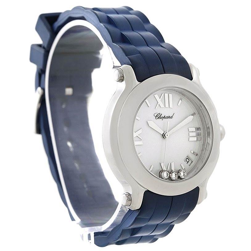 chopard floating diamond watch