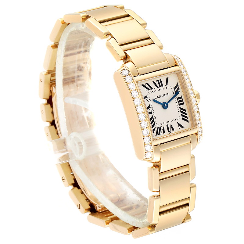 Cartier Tank Francaise 18K Yellow Gold 