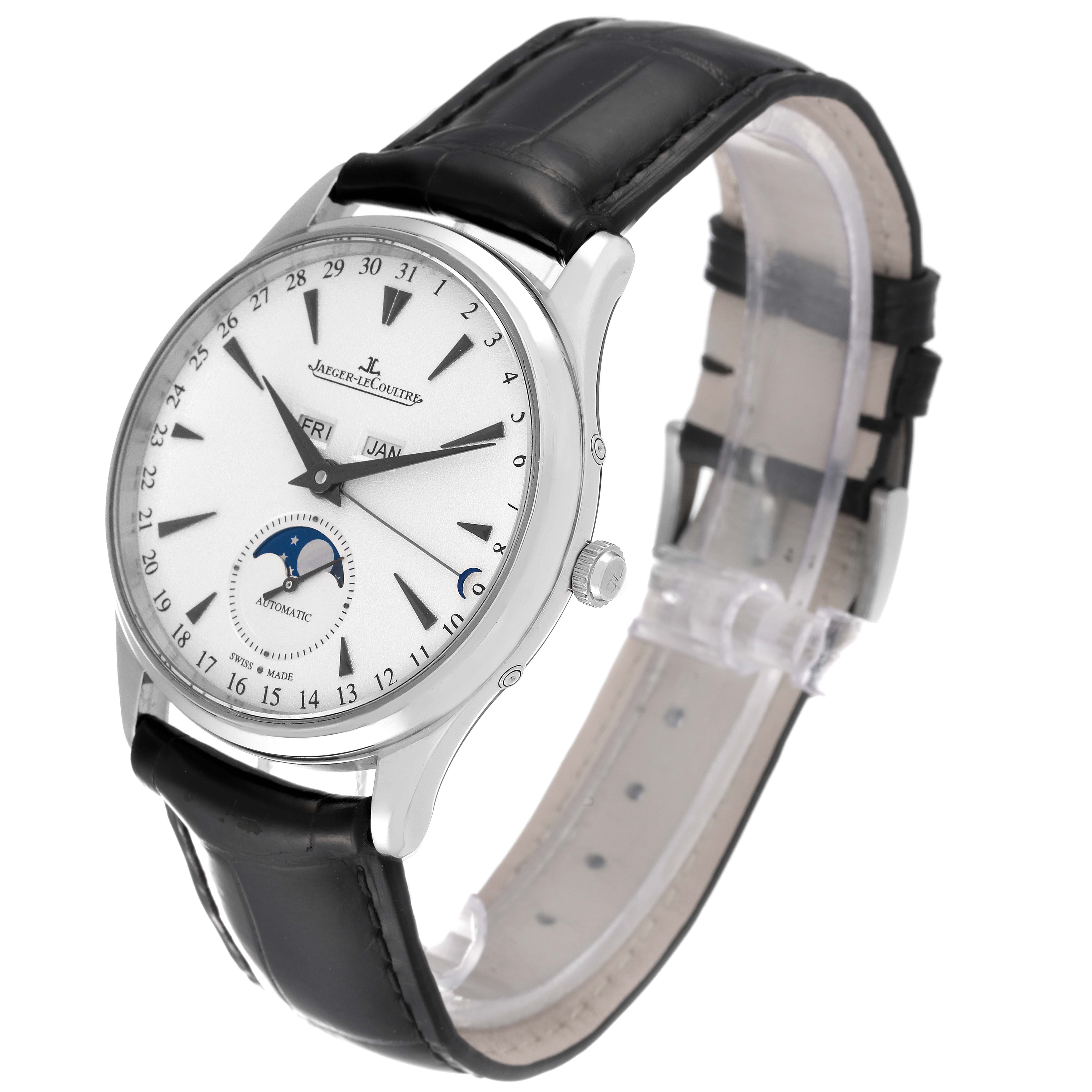 Jaeger Lecoultre Master Calendar White Gold Watch Q1263520 176.3.98.S ...