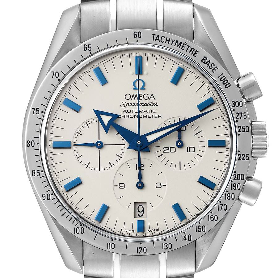 Omega Speedmaster Broad Arrow Chronograph Mens Watch 3551.20.00 SwissWatchExpo