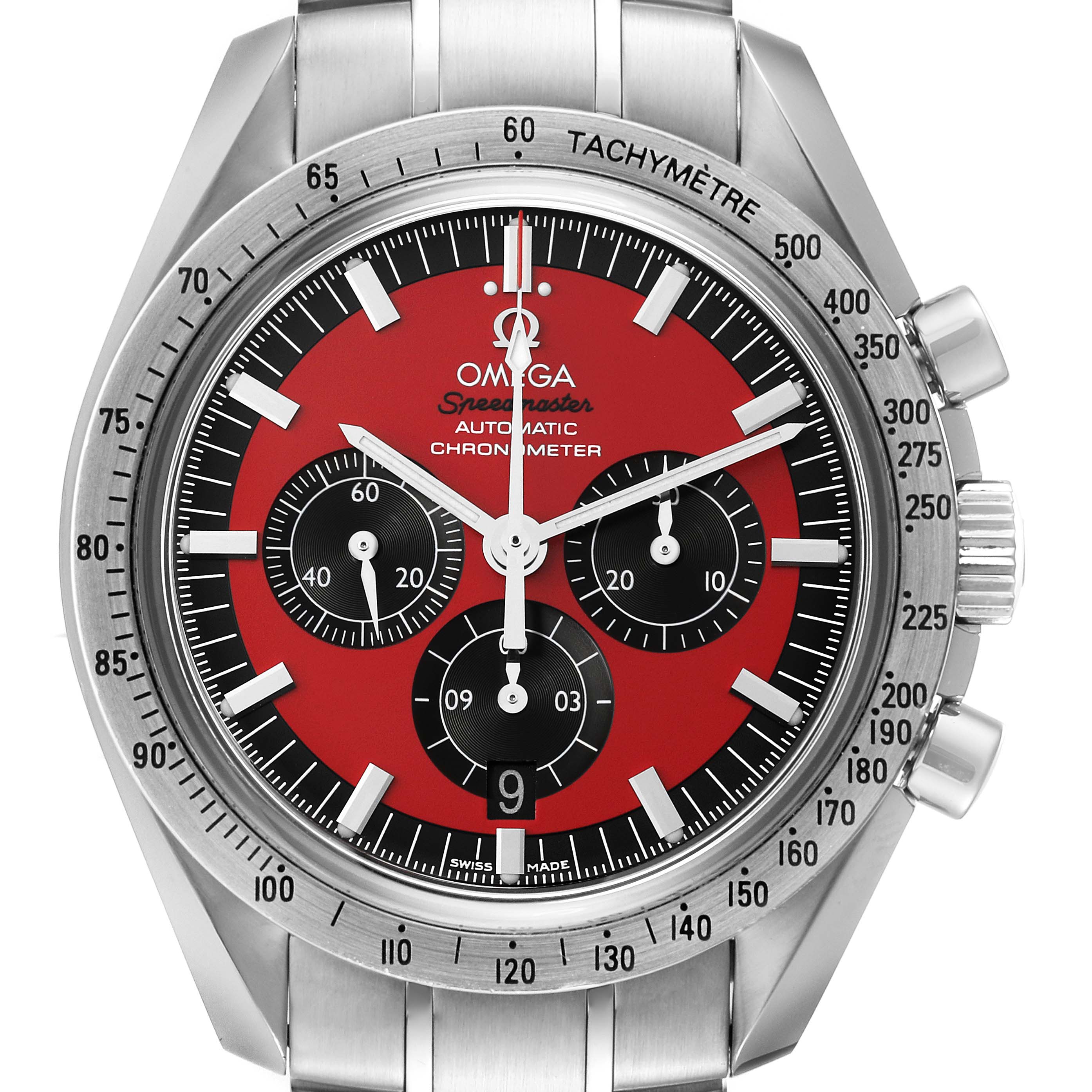 speedmaster schumacher red